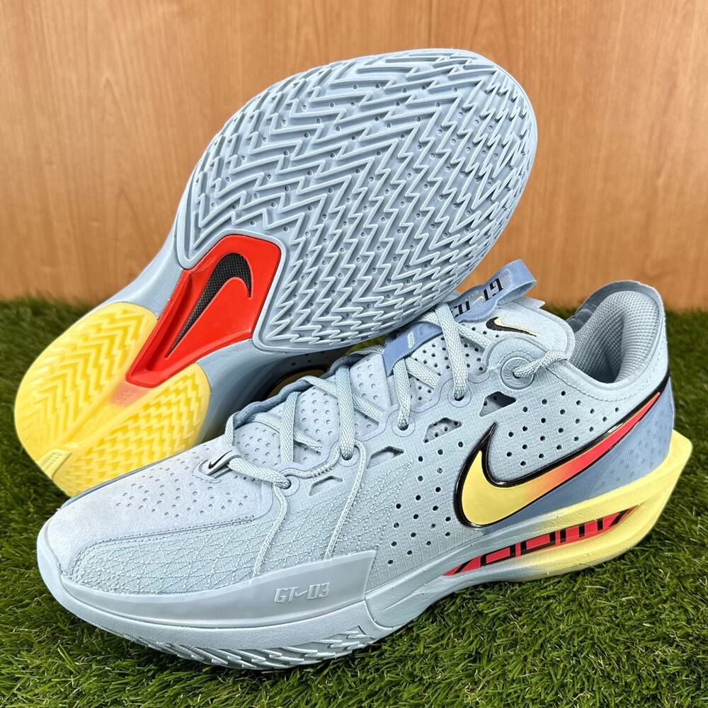 Nike Air Zoom GT Cut 3 Glacier Blue Basketball Shoes DV2913-405 Men's Size 10.5